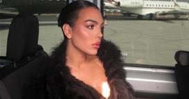 Георгина Родригез со децата со приватен авион го напушти Ријад и замина во Шпанија 