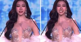 На манекенка среде настап ѝ паднаа забните протези, успеа да се снајде (ВИДЕО)