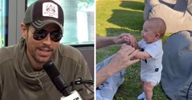 Енрике Иглесијас објави снимка со неговиот најмлад син и ги воодушеви фановите (ВИДЕО)