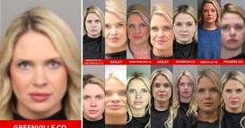 Газдарица на бутик е апсена 15 пати од почетокот на годинава- нејзините полициски фотографии се хит 