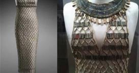 „Високата мода“ на Древен Египет: Фустан исплетен од монистра од вештачки бисери