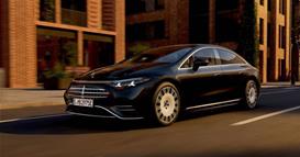 Претставен е освежениот Мерцедес EQS со поголема батерија и дострел до 926 километри (ФОТО)