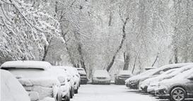 Видео- фото: Москва под снег