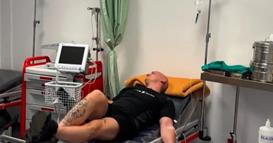 Десингерица е итно хоспитализиран по настапот во Будва (ФОТО)