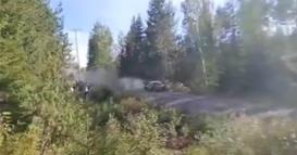 Видео: Инцидент на рели, светскиот шампион излета од патеката, со хеликоптер пренесен во болница