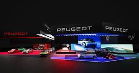 PEUGEOT го претставува својот нов дизајн на изложбениот простор на саемот за автомобили во париз 2026 