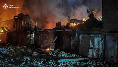 15 загинати во руски напад врз Киев – Украина алармира дека се соочува со недостиг на противвоздушна одбрана 