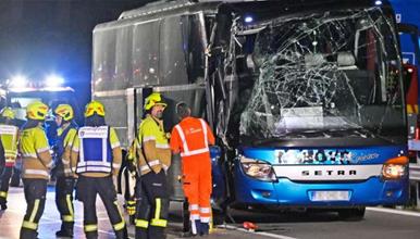 Драма во Германија: Автобус од Косово се судри со камион, повредени се 30 патници- спасени се со хеликоптер 