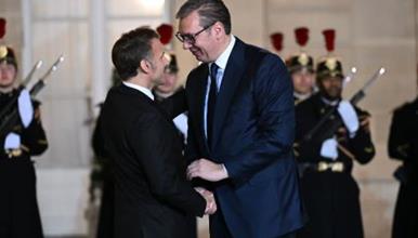 Вучиќ: Верувам дека односите меѓу Србија и Франција се посилни денес од кога било во поновата историја