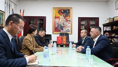 Градоначалникот Јанчев се сретна со амбасадорката на Кина, Џианг Сиаојан