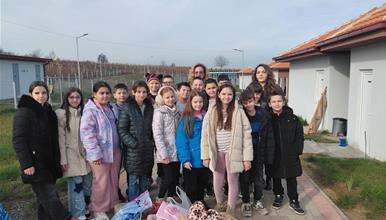 Јанчев: Ученици го посетија стационарот за бездомни кучиња „Шепа“ 