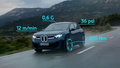 Новите апликации во БМВ со податоци за перформансите во реално време (ФОТО)