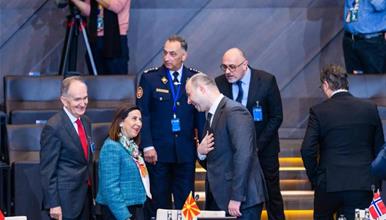 Министерот Мисајловски  на Самитот на НАТО во Анкара