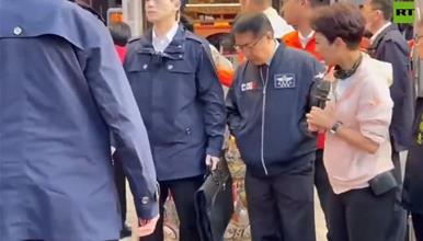 На свештеник му се слоши, па се исповрати врз претседателот на државата: Не можев да се воздржам (ВИДЕО)