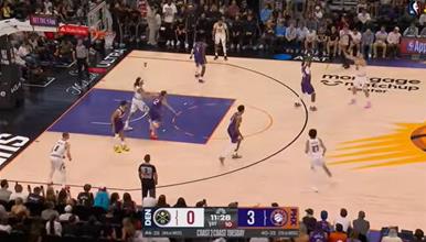 Видео: Денвер го победи Феникс на гости, Јокиќ оствари трипл-дабл