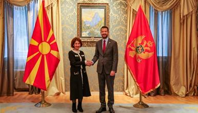 Црногорскиот претседател Милатовиќ во официјална посета на земјата