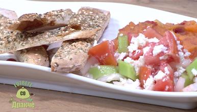 „Гответе со Дракче“ - Шопска салата од Томче