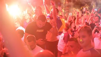 Во Сараево ноќеска никој не спиеше по победата на Светското првенство (ВИДЕО)