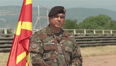 Командантот на НАТО за Европа Гринкевич во Скопје: Средби и посета на касарната „Илинден“
