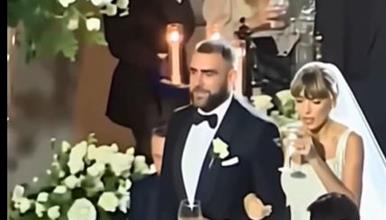Видео- Тајна свадба на годината: Тејлор Свифт и Тревис Келси го кажаа судбоносното „да“ во „Медисон Сквер Гарден“