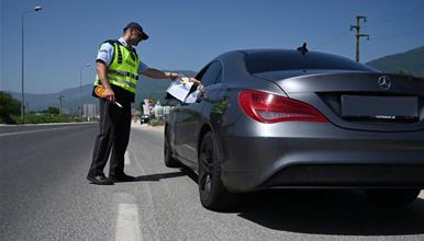 Лишен од слобода турски државјанин, возел на автопат со брзина од 203км/ч каде ограничена брзина е 120км/ч
