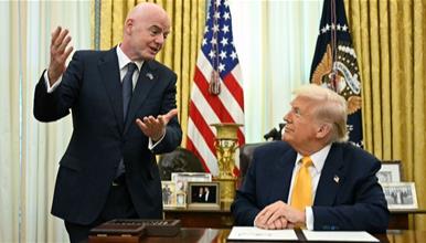 Доналд Трамп сака Инфантино да застане на чело на Обединетите нации 