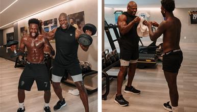 Винисиус и холивудски актер со порака до Халанд: Те чекаме (ФОТО)