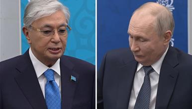 Кремљ со реација откако претседателот на Казахстан го шокира Путин (ВИДЕО)