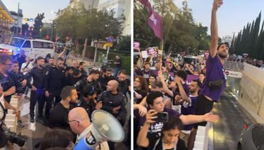 Протести во Тел Авив против насилството на Западниот Брег (ВИДЕО)