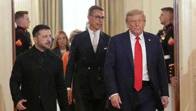 Трамп за средбата со Зеленски: Му реков: „Сакам оваа војна да заврши“