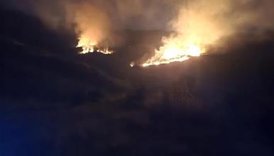 Се уште трае борбата со огнената стихија во кавадаречко
