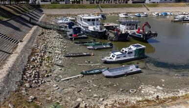 Реките во Хрватска на историски ниски нивоа