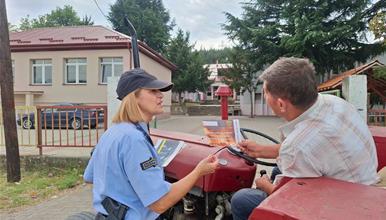 Превентивни активности за безбеден сообраќај, заштита од пожари на отворено, заштита од кражби и измами и за спречување на семејно насилство