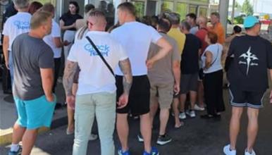 Казната ги стигна и странските возачи: Редици на Табановце за да платат казни од „Сејф сити“