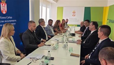 Миланов и Серафимовски во Србија: Зајакнување на соработката и олеснување на прометот на животни и производи меѓу двете земји