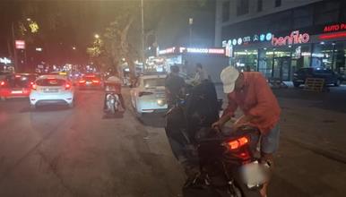 Синоќа 262 сообраќајни прекршоци во Скопје, 102 санкции за возачи на мотоцикли, шест лишени од слобода