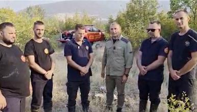Се нормализира состојбата со чадот во Скопје, пожарот на планината Жеден ставен под контрола
