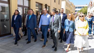Мицкоски: Целосно е реконструирана старата чаршија во Гевгелија, продолжуваме со работа