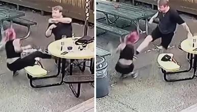 Сакала мирно да му раскине во кафуле, но тој направил хорор- драма во САД (ВИДЕО)