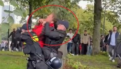 Хаос по пресудата за Тачи! Интервенција на специјалната полиција (ВИДЕО)