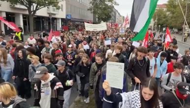 Масовни протести на учениците во Германија: Не сакаме да одиме во војна (ВИДЕО)