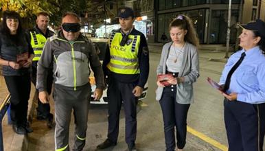 Превентивна активност на СВР Куманово за зголемување на свеста кај возачите да не управуваат возило под дејство на алкохол