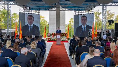 Мицкоски: Македонија не е создадена за да стои во место, Македонија е создадена за да победува