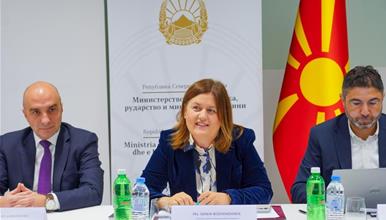 Божиновска на средба со претставници од ЕБОР: Заложбите за стабилен енергетски систем препознаени како услов за просперитет на државата