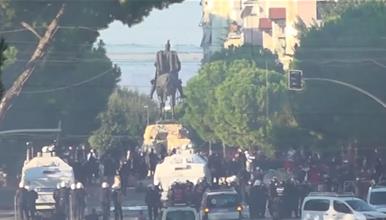 Шести ден протести и тензии во Тирана – полицијата продолжува да интервенира