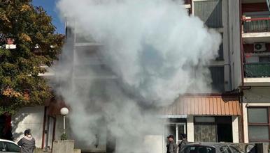 Показна вежба во Ѓорче Петров : Подобра подготвеност и координација за безбедност на повозрасните лица