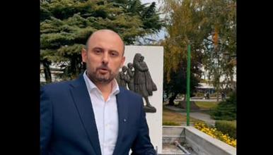 Ѓорѓиевски: Го вративме вандализираното спомен-обележје на децата бегалци од Егејска Македонија