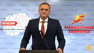 Камчев: Инвестираме во улици, патишта и подобро водоснабдување за жителите на Валандово