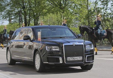 Новата лимузина на Путин