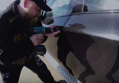 Исчезнал за 30 секунди:Кога профи крадец отвора и стартува  BMW X6, тоа изгледа вака (видео)